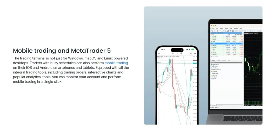 MT5 advanced features